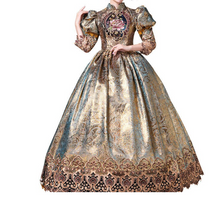 Load image into Gallery viewer, Arna&#39;s Royal Gown Collection - Rococo Baroque Marie Antoinette Ball Dresses 18th Century Victorian Gown
