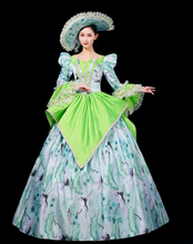 Load image into Gallery viewer, Arna&#39;s Royal Gown Collection - Rococo Baroque Marie Antoinette Ball Dresses 18th Century Victorian Gown
