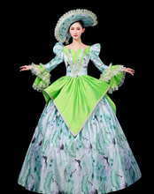 Load image into Gallery viewer, Arna&#39;s Royal Gown Collection - Rococo Baroque Marie Antoinette Ball Dresses 18th Century Victorian Gown
