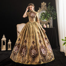 Load image into Gallery viewer, Arna&#39;s Royal Gown Collection - Rococo Baroque Marie Antoinette Ball Dresses 18th Century Victorian Gown
