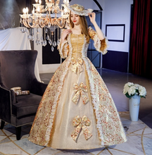 Load image into Gallery viewer, Arna&#39;s Royal Gown Collection - Victorian Rococo Baroque Marie Antoinette Ball Dresses 18th Century Gown
