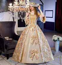 Load image into Gallery viewer, Arna&#39;s Royal Gown Collection - Victorian Rococo Baroque Marie Antoinette Ball Dresses 18th Century Gown
