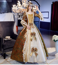 Load image into Gallery viewer, Arna&#39;s Royal Gown Collection - Victorian Rococo Baroque Marie Antoinette Ball Dresses 18th Century Gown
