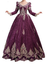 Load image into Gallery viewer, Arna&#39;s Royal Gown Collection - Rococo-Style British 18th Century Dress
