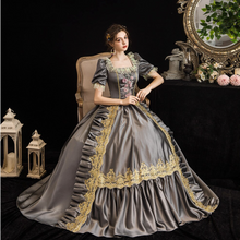 Load image into Gallery viewer, Arna&#39;s Royal Gown Collection - Rococo-Style British 18th Century Dress Vintage
