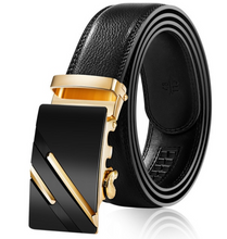 Load image into Gallery viewer, Mens Luxury BELT Automatic Buckle Genuine Leather - Many Styles &amp; Sizes
