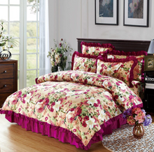 Load image into Gallery viewer, &quot;Arna Lisa&quot; Royal Collection - New Cotton Royal Luxury Bedding - Queen/King - 6 Piece

