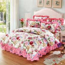 Load image into Gallery viewer, &quot;Arna Lisa&quot; Royal Collection - New Cotton Royal Luxury Bedding - Queen/King - 6 Piece
