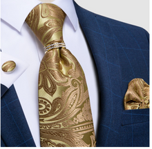 Load image into Gallery viewer, Mens Luxury Silk Tie Boxed Set - Many Styles &amp; Sizes
