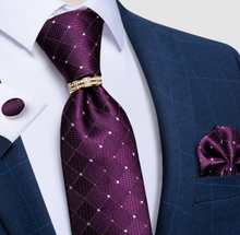 Load image into Gallery viewer, Mens Luxury Silk Tie Boxed Set - Many Styles &amp; Sizes
