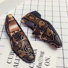 Load image into Gallery viewer, Mens Stylish Leather Shoes/Slip Ons -  Many Sizes &amp; Colours
