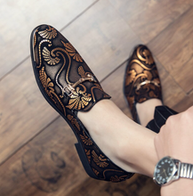 Load image into Gallery viewer, Mens Stylish Leather Shoes/Slip Ons -  Many Sizes &amp; Colours
