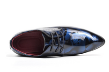 Load image into Gallery viewer, Mens Patent Leather Shoes Pointed Toe Business Wedding Shoes -  Many Sizes &amp; Colours
