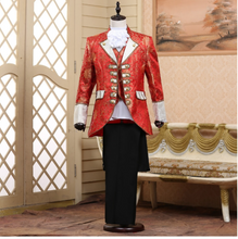 Load image into Gallery viewer, Mens Full Attire - Formal Lapel Collar Dress Costumes Prince Retro European Medieval
