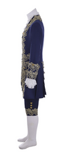 Load image into Gallery viewer, Mens Unisex Cosplay Legend 18th Century Dark Blue Uniform Marie Antoinette Rococo Costume Suit
