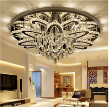 Load image into Gallery viewer, &quot;Arna&#39;s Luxury  Collection&quot; Chandelier K9 Crystal Led Ceiling Chandelier - 80cm x 105W

