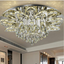 Load image into Gallery viewer, &quot;Arna&#39;s Luxury  Collection&quot; Chandelier K9 Crystal Led Ceiling Chandelier - 80cm x 105W
