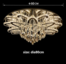 Load image into Gallery viewer, &quot;Arna&#39;s Luxury Collection&quot; Chandelier K9 Crystal LED Ceiling Chandelier - 100cm x 185W

