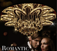Load image into Gallery viewer, &quot;Arna&#39;s Luxury  Collection&quot; Chandelier K9 Crystal Led Ceiling Chandelier - 80cm x 105W
