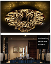 Load image into Gallery viewer, &quot;Arna&#39;s Luxury Collection&quot; Chandelier K9 Crystal LED Ceiling Chandelier - 100cm x 185W
