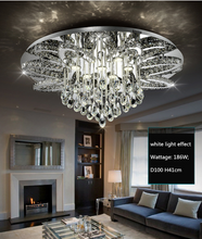 Load image into Gallery viewer, &quot;Arna&#39;s Luxury Collection&quot; Chandelier K9 Crystal LED Ceiling Chandelier - 100cm x 185W

