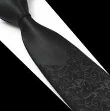 Load image into Gallery viewer, Mens Designer Silk Slim Tie - Many Colours
