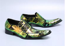 Load image into Gallery viewer, Men&#39;s Formal Dress Leather Shoes Slip On - Many Sizes
