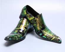 Load image into Gallery viewer, Men&#39;s Formal Dress Leather Shoes Slip On - Many Sizes
