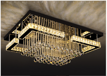 Load image into Gallery viewer, &quot;Arna&#39;s Luxury  Collection&quot; Chandelier K9 Crystal LED Ceiling Chandelier - L100cm x W80 + 80W
