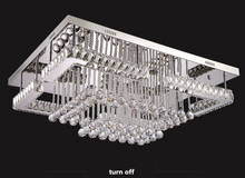 Load image into Gallery viewer, &quot;Arna&#39;s Luxury  Collection&quot; Chandelier K9 Crystal LED Ceiling Chandelier - L100cm x W80 + 80W
