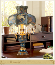 Load image into Gallery viewer, Arna Royal Collection - European Retro Vintage Table Lamp
