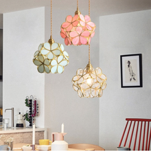 Load image into Gallery viewer, Arna Royal Collection - Pendant Lights Bedroom LED Full Brass Copper Nordic Lamp Hanging
