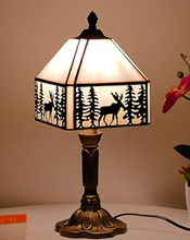 Load image into Gallery viewer, Arna Royal Collection - Table lamp LED Mediterranean Vintage Stained Glass Light
