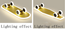 Load image into Gallery viewer, Arna Royal Collection - Children&#39;s Skateboard Hanging Lights LED Chandeliers
