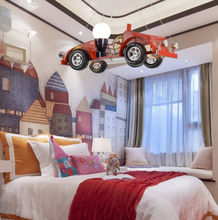 Load image into Gallery viewer, Arna Royal Collection - Children&#39;s Retro Classic Car Lights LED Car Chandeliers
