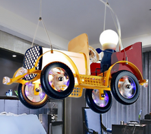 Load image into Gallery viewer, Arna Royal Collection - Children&#39;s Retro Vintage Classic Car Lights LED Car Chandeliers
