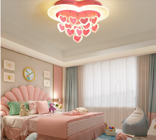 Load image into Gallery viewer, Arna Royal Collection - Children&#39;s Star Moon Hanging Lights LED Chandeliers
