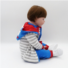 Load image into Gallery viewer, Arna Lisa Collection - Baby Mick - 47cm Silicone Vinyl Newborn Doll
