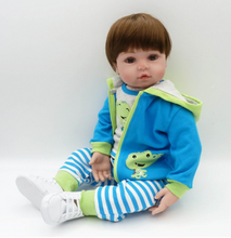 Load image into Gallery viewer, Arna Lisa Collection - Baby Marty - 48cm Silicone Vinyl Newborn Doll
