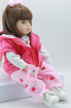 Load image into Gallery viewer, Arna Lisa Collection - Baby Mandy - 48cm Silicone Vinyl Newborn Doll
