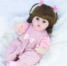 Load image into Gallery viewer, Arna Lisa Collection - Baby Sara - 42cm Silicone Vinyl Newborn Doll
