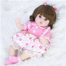 Load image into Gallery viewer, Arna Lisa Collection - Baby Sara - 42cm Silicone Vinyl Newborn Doll
