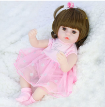Load image into Gallery viewer, Arna Lisa Collection - Baby Sarah - 42cm Silicone Vinyl Newborn Doll
