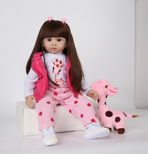 Load image into Gallery viewer, Arna Lisa Collection - Baby Amelia - 60cm Silicone Vinyl Newborn Doll
