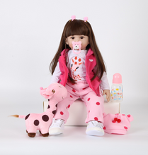 Load image into Gallery viewer, Arna Lisa Collection - Baby Amelia - 60cm Silicone Vinyl Newborn Doll
