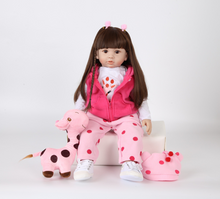 Load image into Gallery viewer, Arna Lisa Collection - Baby Amelia - 60cm Silicone Vinyl Newborn Doll
