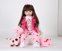 Load image into Gallery viewer, Arna Lisa Collection - Baby Amelia - 60cm Silicone Vinyl Newborn Doll
