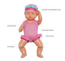 Load image into Gallery viewer, Interactive Electronic Swimming Doll - 56cm - Many Styles
