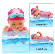 Load image into Gallery viewer, Interactive Electronic Swimming Doll - 56cm - Many Styles
