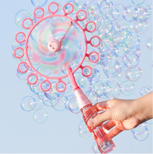 Load image into Gallery viewer, Kids Magic Wand Bubble Windmill Blower Toy Magic
